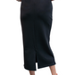 Bamboo French Terry Midi Pencil Skirt